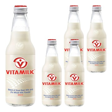 VITAMILK 豆奶 原味  300ml  5瓶
