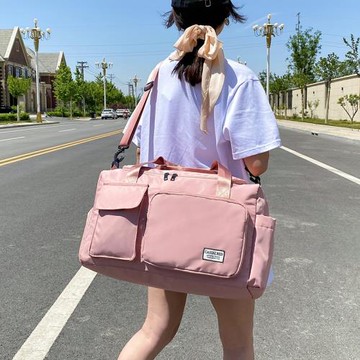 手提旅行包女出門旅游包大容量男行李袋防水輕便待產收納袋健身包