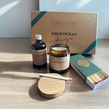 香氛禮盒組-寒冬蠟燭/融冰擴香/經典火柴盒