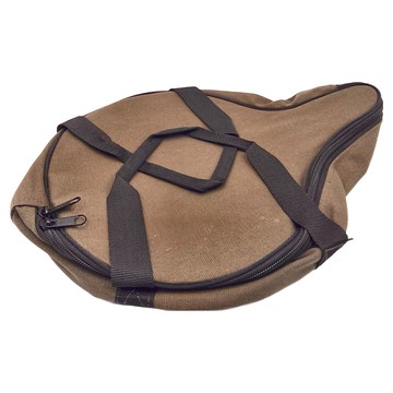 UNIFLAME 黑皮煎鍋10吋收納袋，50%天然絲纖維+50%聚酯纖維  U661109  1個