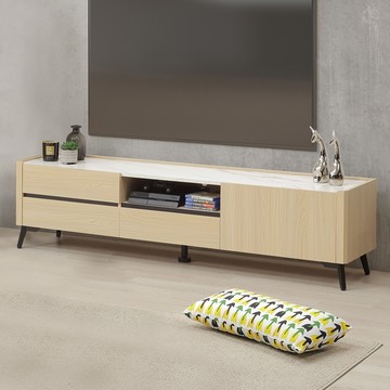 【Homelike】喜家居6尺仿石面電視櫃(2501)