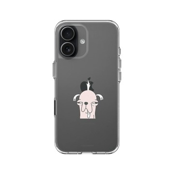 iPhone 17 Clear Case（相機按鈕） 透明 - Godgwawa 變種吉娃娃 - 阿冠