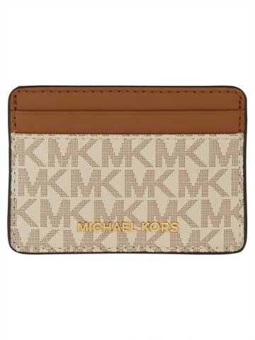michael by michael kors card holder with logo
