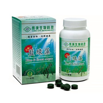 【原廠正貨】長庚生技 藍綠藻 180粒 (單盒)  藍綠藻