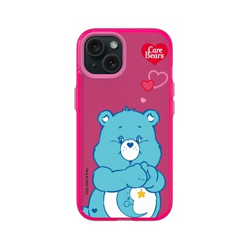 iPhone 15 Clear 粉漾桃 - Care Bears - Bedtime Bear