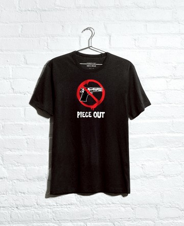 Kenneth Cole | Site Exclusive! Piece Out T-Shirt in Black