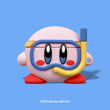 卡通卡比 適用 AirPods Pro 2 保護套 充電倉防摔 AirPods 3 保護殼 蘋果 1/2代耳機套 耳機殼