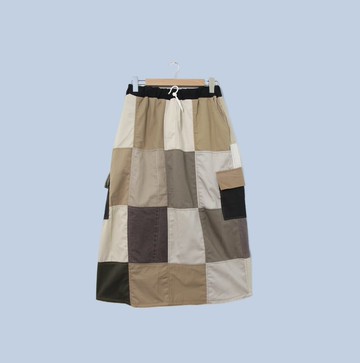 Back to Green- 再製拼接裙 25-35 腰可穿//S11 vintage skirt