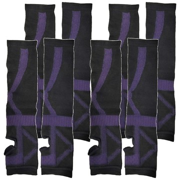 alphax 醫護小腿腳踝減震紓壓套 黑色 M 號  4雙