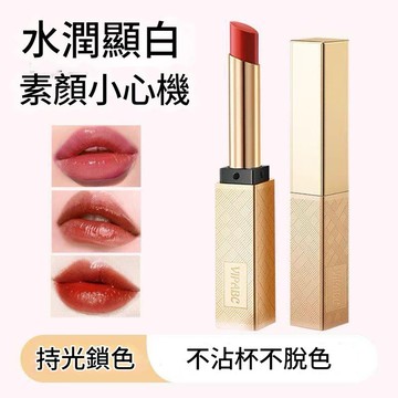 不掉色口紅 口紅 水光口紅 台灣現貨 VIPABC水光精華成膜口紅不易掉色