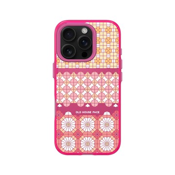 iPhone 16 Pro Clear 粉漾桃 - 老屋顏 Old House Face - 馬賽克 2