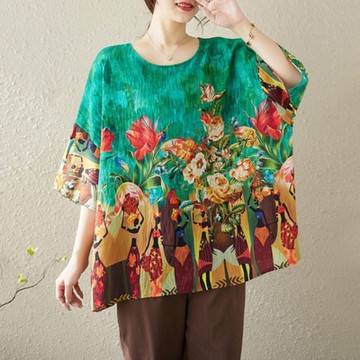 SCL 如畫優雅文藝春款寬袖上衣 SK1679