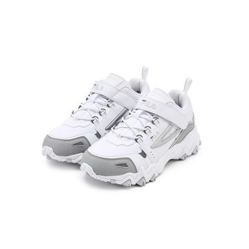 FILA KIDS OAKMONT V2 KD 大童運動鞋-白/銀 3-C152A-100