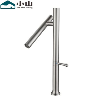 【小山】304不鏽鋼廚房龍頭 360多角度冷熱雙控拉絲洗菜盆水龍頭