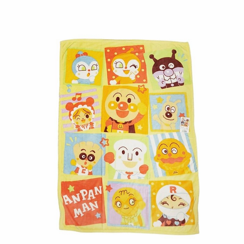 アンパンマン ハーフケット 2点セット 毛布  ブランケット 70 100 アンパンマン 毛布 キッズ毛布 子供用 お昼寝 ジュニア キッズ