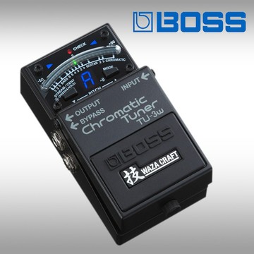 BOSS TU-3W Chromatic Tuner半音階調音器 Waza技系列 單踏板(TU-3W)