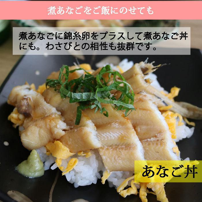 あなご開き 約100gX5尾 長崎産 生 白焼き 煮穴子 レシピ付き