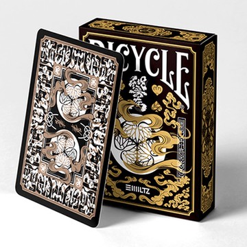 【USPCC 撲克】BICYCLE Edo KarutaEdo Karuta (GOLD金/RED紅)系列，共二色