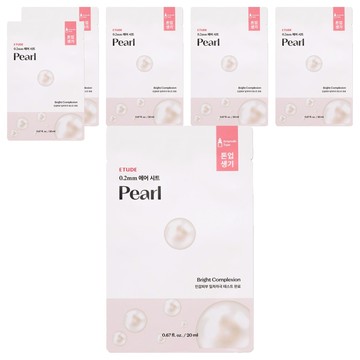 Etude 0.2mm珍珠面膜 20ml  1入  6片