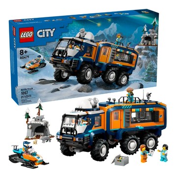 【LEGO 樂高】磚星球〡 60471 城市系列 北極探險家科學實驗室卡車 Arctic Explorer Science Lab Truck