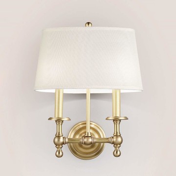 E14銅製品布罩壁燈 B127-20-8226-1