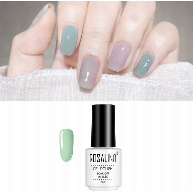 マニキュアスターターサロンとホームdiyライトグリーン用のジェルネイルポリッシュ7ml高接着性 通販 Lineポイント最大0 5 Get Lineショッピング