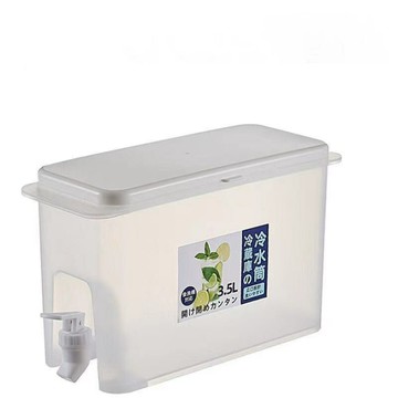 優樂悅~冷水壺帶龍頭夏家用放冰箱水果茶桶檸檬水瓶水壺涼水箱冷泡瓶冰水手沖壺 茶壺