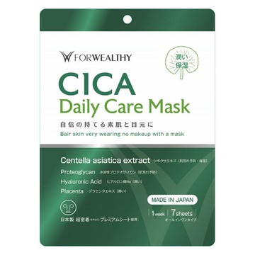 日本製 FORWELLTHY CICA每日面膜 7片入 MAC PLANNING