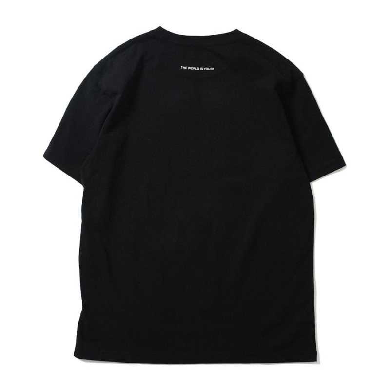 LOOSE × Nas ルーズ × ナズ LOOSE×NAS THE WORLD IS YOURS TEE 半袖 Tシャツ LO21SP-04  21AW BLACK ブラック | LINEブランドカタログ