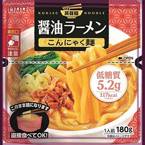 いなば 国産 醤油ラーメンこんにゃく麺180G×6個