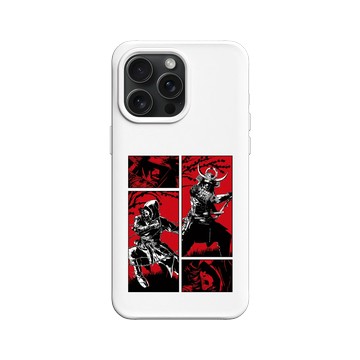 iPhone 15 Pro Max SolidX 白 - Assassin's Creed - Assassin's Creed® Shadows - Naoe and Yasuke manga