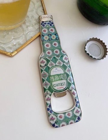 磁鐵開瓶器 -花磚