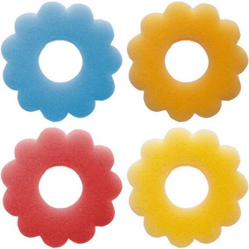 【EXCELSA】小花海綿酒環4件