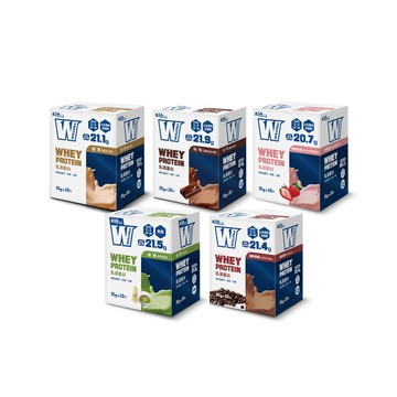 【義美生醫】W PROTEIN乳清蛋白飲(35g*10包/盒)