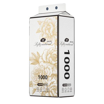 【臺灣出貨】10大提1000張立頁懸掛式抽紙木漿平板衛生紙學生宿舍家用廁紙巾idwu