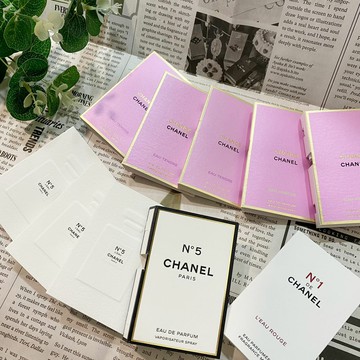 【CHANEL 香奈兒】紫色 霓幻 五號香水 N5 粉紅甜蜜 綠色輕盈 紅色之水 邂逅 清新晨露 針管 試管 1.5ml