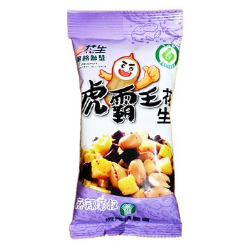 虎尾鎮農會 虎霸王花生 麻辣薯叔  70g  1包