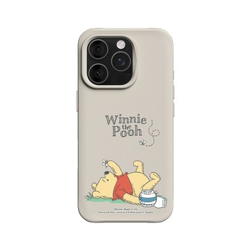 iPhone 16 Pro SolidX 貝殼灰 - 迪士尼-小熊維尼 Disney Winnie The Pooh - 白日夢
