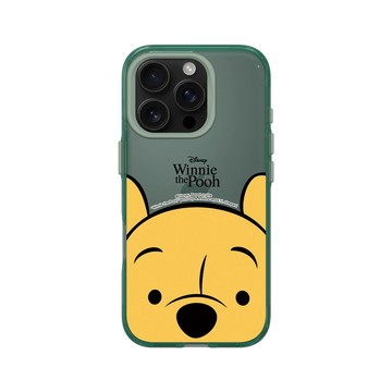 iPhone 16 Pro Clear 憂墨綠 - 迪士尼-小熊維尼 Disney Winnie The Pooh - 罐中一探