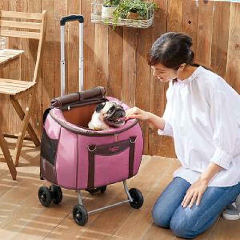 ファンタジーワールド スイートハート 4way ペット用キャリーカート ウッドランド Sサイズ ドライブ用品 犬用 通販 Lineポイント最大1 0 Get Lineショッピング