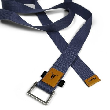 【NAMASTE】Yoga Strap 瑜珈繩240cm(寬4cm) - 墨紫