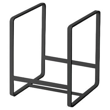 Homely Zakka 日式鐵製盤架 瀝水收納層架 小  1個  黑色  1層