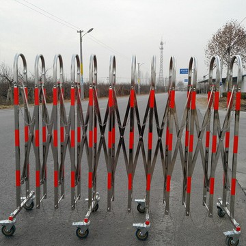 廠家供應不銹鋼伸縮圍欄可移動隔離防護欄不銹鋼折疊式安全柵欄[DD030110]