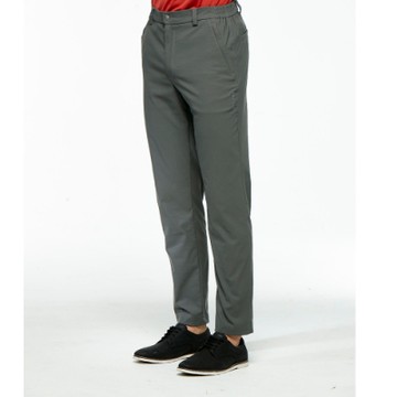 【WILDLAND荒野】男彈性抗UV長褲煙灰色