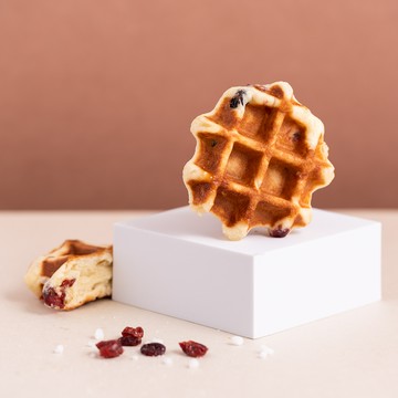 凜凜堂日式豆乳鬆餅-蜂蜜蔓越莓