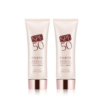 【FORTE】超輕透水感防曬凝乳50ml SPF50+/★ ★ ★ ★*2