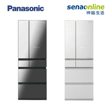 Panasonic NR-F521HX-W1 520L 日本製全平面玻璃電冰箱 翡翠白/鑽石黑