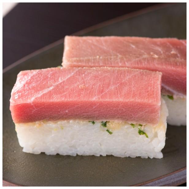 お歳暮 2023 ギフト 海鮮 寿司 お取り寄せグルメ 冷蔵 極上 中トロの漬け寿司を福井から届いたその日が旬の味わい