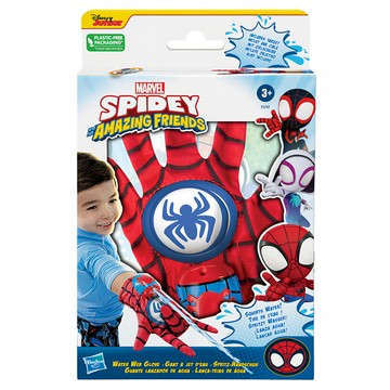 Hasbro 孩之寶 MARVEL 漫威 蜘蛛人與他的神奇朋友們 水發射手套  混合顏色  1盒