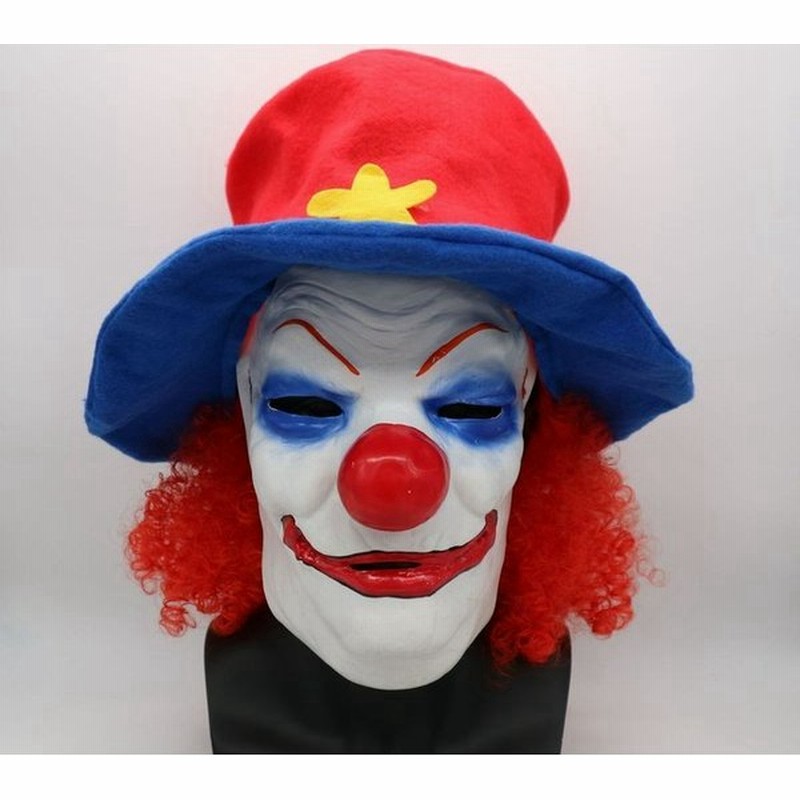 仮装マスク 変身マスク ハロウィン コスプレ衣装 コスプレ ピエロ ぴえろ 道化師 怖い ホラー リアル 被り物 かぶりもの なりきり リアルマスク 通販 Lineポイント最大0 5 Get Lineショッピング